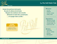 Tablet Screenshot of potstill.ch